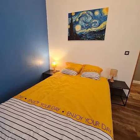 Le Saint Aubert, Grand T2, Wifi, Centre דירה אראס